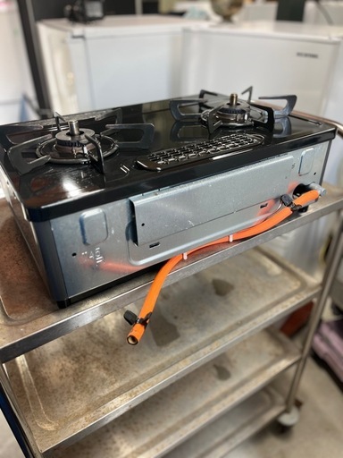 リンナイ ガスコンロ ガステーブル プロパンガス 右強火力 KG67BKR-LPG 設置工事不可 e-TREND｜リンナイ KG35NGRR LP [グリル付ガステーブル プロパンガス用