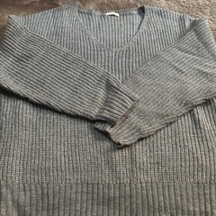 冬物　美品　ざっくりセーター