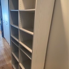 本棚　白