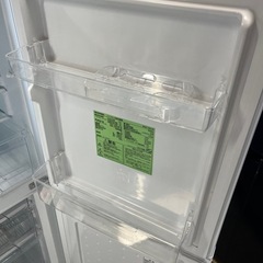 2023年製アイリスオーヤマノンフロン2ドア冷蔵庫142L/ホワイトの画像