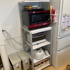 キッチン棚　家電ラック