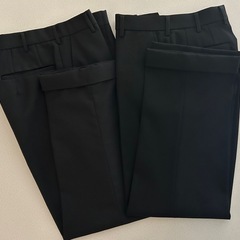 学生服ズボンのみ　夏・冬2枚セット　