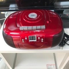 CDラジオカセットレコーダー　2023年製