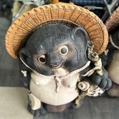 たぬきの置き物の画像