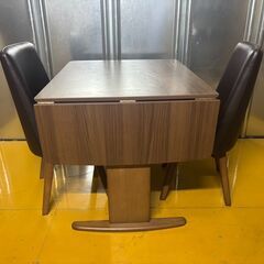 ★値下げ交渉あり★ダイニングセット（ダイニングテーブル+チェア2）の画像