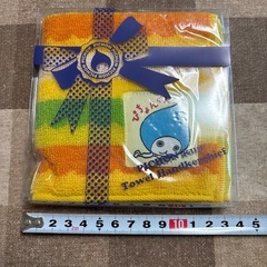 タオルハンカチ　新古品　黄色