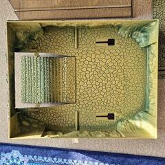 タートルトッパー 水棲カメのバスキング場 飼育ケースの画像