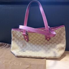 GUCCI グッチ 137396 GG ハンドバッグ キャンバス レディースの画像