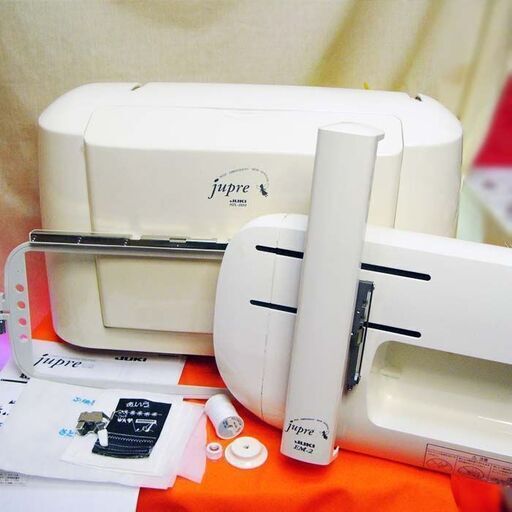【◆JUKI刺しゅう機セットjupre HZL-009+おまけ 】整備済み品_7 現品管理番号：s0123_001w