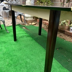 150〜120センチ　収縮テーブル　机の画像