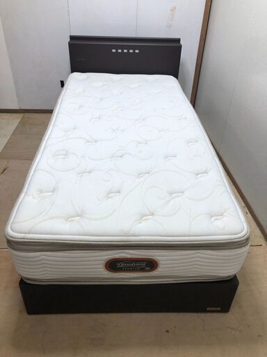 Simmons Beautyrest Premium フランスベッドシングルセット【糸島市内 送料無料】250123-2