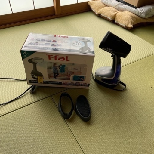 予定者決まりました。ティファール、スチームアイロン、付属品、箱付き‼️