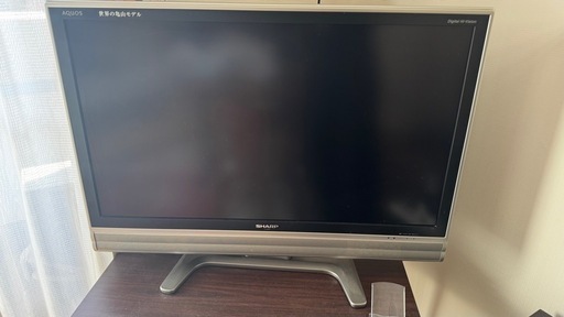 AQUOS37型テレビ