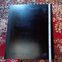 置台 チェスト 黒檀調の画像
