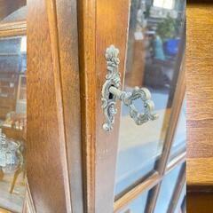 ☆アンティークキャビネット☆ショーケース コレクションケース 木製