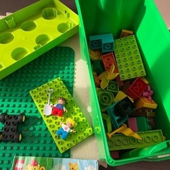 【廃盤】レゴデュプロ みどりのコンテナ おおきなこうえんの画像