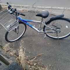 マンテンギヤ付き26インチ自転車走ります