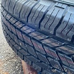 新品未使用　ヨコハマタイヤ　ジオランダー　215/70R15  美品　スペアタイヤ　SUV  ホイール未使用の画像