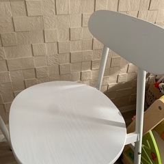 最終値⭐︎IKEAテーブルとイスセットの画像