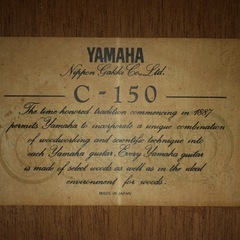 天)46.YAMAHA クラシックギター C-150の画像