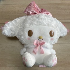 マイメロディ　マイメロ　ぬいぐるみ　ホワイトドレッシー