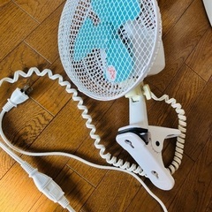 クリップ式扇風機