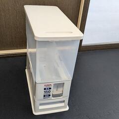 unix ware 米びつ 蓋付き