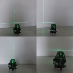 KAPEO 5ライン レーザー墨出し器 SJ-G225 グリーンレーザー 光学測定器 ケース付き 札幌市 屯田店の画像