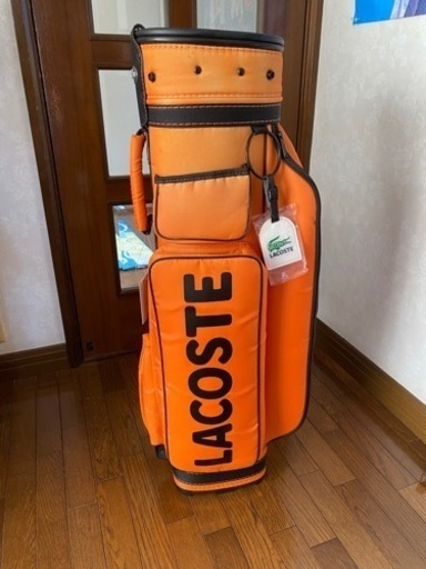 希少品　ラコステ　ゴルフバック