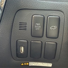 アルファード10後期◾️両スライド◾️19アルミ◾️スマートテレビ◾️の画像