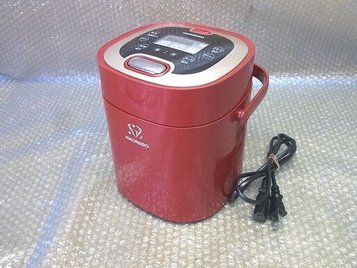 炊飯器 マルチクッカー 炊飯ジャー 2.5合 彦摩呂  MC-107HR  レッド 22年式
