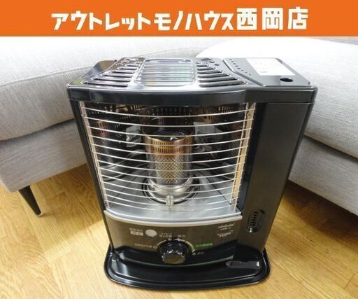 トヨトミ 石油ストーブ ポータブル タンク容量3.6L 開放式 AS-S23C 2012年製 ブラック しん式 放射形 灯油 札幌市西岡店