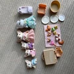 シルバニアファミリー 人形 ピクニックセット