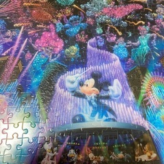 ディズニー✨Disney✨ミッキーマウス✨パズル完成品✨インテリア✨壁掛けの画像