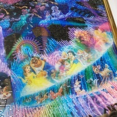 ディズニー✨Disney✨ミッキーマウス✨パズル完成品✨インテリア✨壁掛けの画像