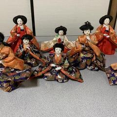 お雛様7段飾りの画像