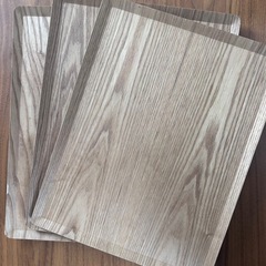 ニトリ薄型 すべりにくい木製トレーM 