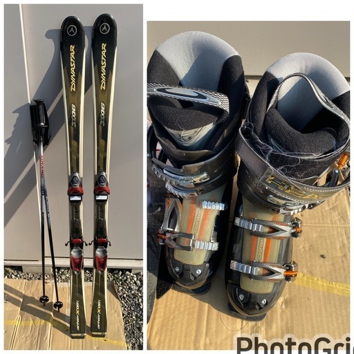 中古　スキー板、ストック、ビンディング、ブーツのセット スキー板 ビンディングセットのおすすめ人気商品一覧 通販 - Yahoo