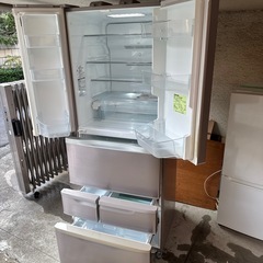 2014年製　510L冷蔵庫 タッチで両開き　説明書付きの画像