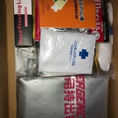 非常用持ち出しセット      A4サイズの画像