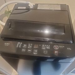 洗濯機と電子レンジの画像