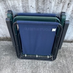 キャンプチェア3脚セット　折りたたみチェア　の画像