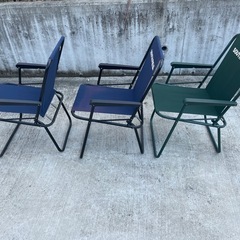 キャンプチェア3脚セット　折りたたみチェア　の画像