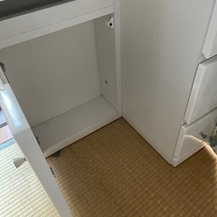 ニトリ　コンパクト鏡台　収納棚の画像
