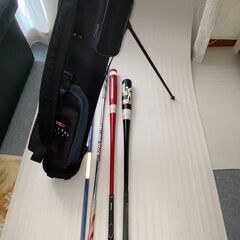 【決まりました】５インチキャディーバッグ＆練習器具４種類まとめて