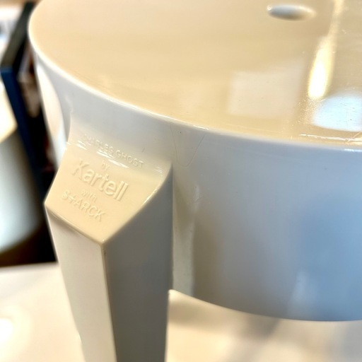 《売約済》【武蔵小山店】  Kartell カルテル チャールズゴースト　ローチェア CHARLES GHOST スツール イス チェア イタリア