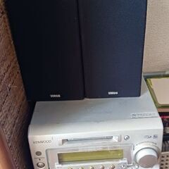 MDデッキ(KENWOOD) &スピーカー(YAMAHA )