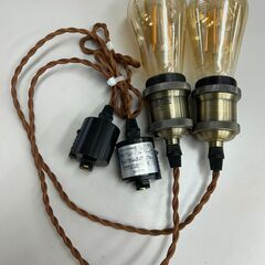 ペンダントライト★2個セット★E26口金、100V、150Wまで