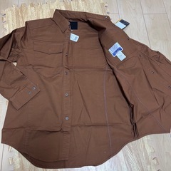 ジーベック現場服シャツ　Lサイズの画像