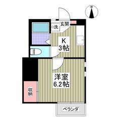 KS💞初期費用８万円✨初月賃料無料✨敷金ゼロ✨礼金ゼロ✨仲介手数...